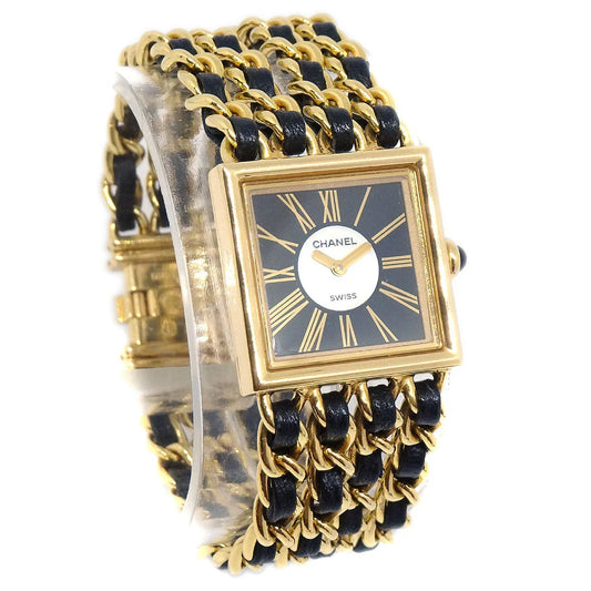Chanel Mademoiselle Watch 18KYG #L