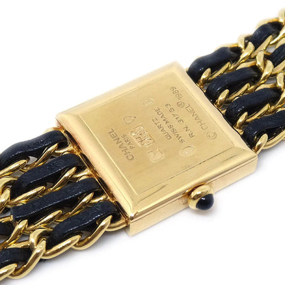 Chanel Mademoiselle Watch 18KYG #L