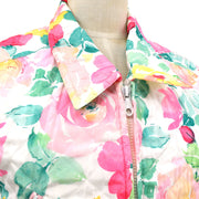 Chanel 1995 Spring floral diamond-quilted vest #38