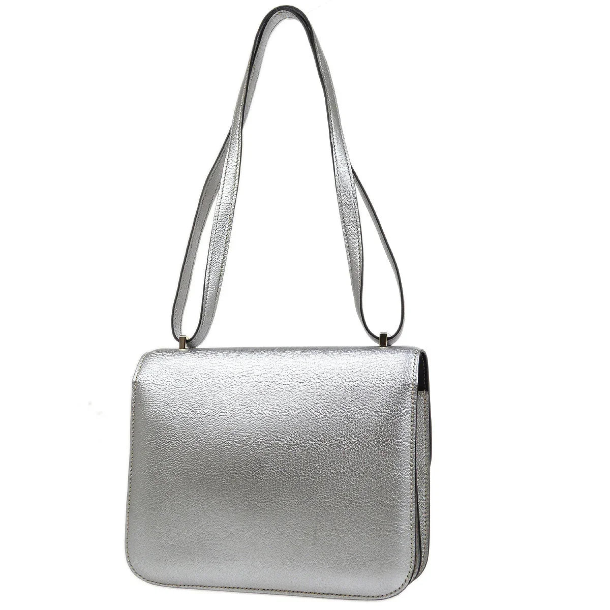 Hermes 2004 Athens Olympics Limited Constance 18 Silver Chevre