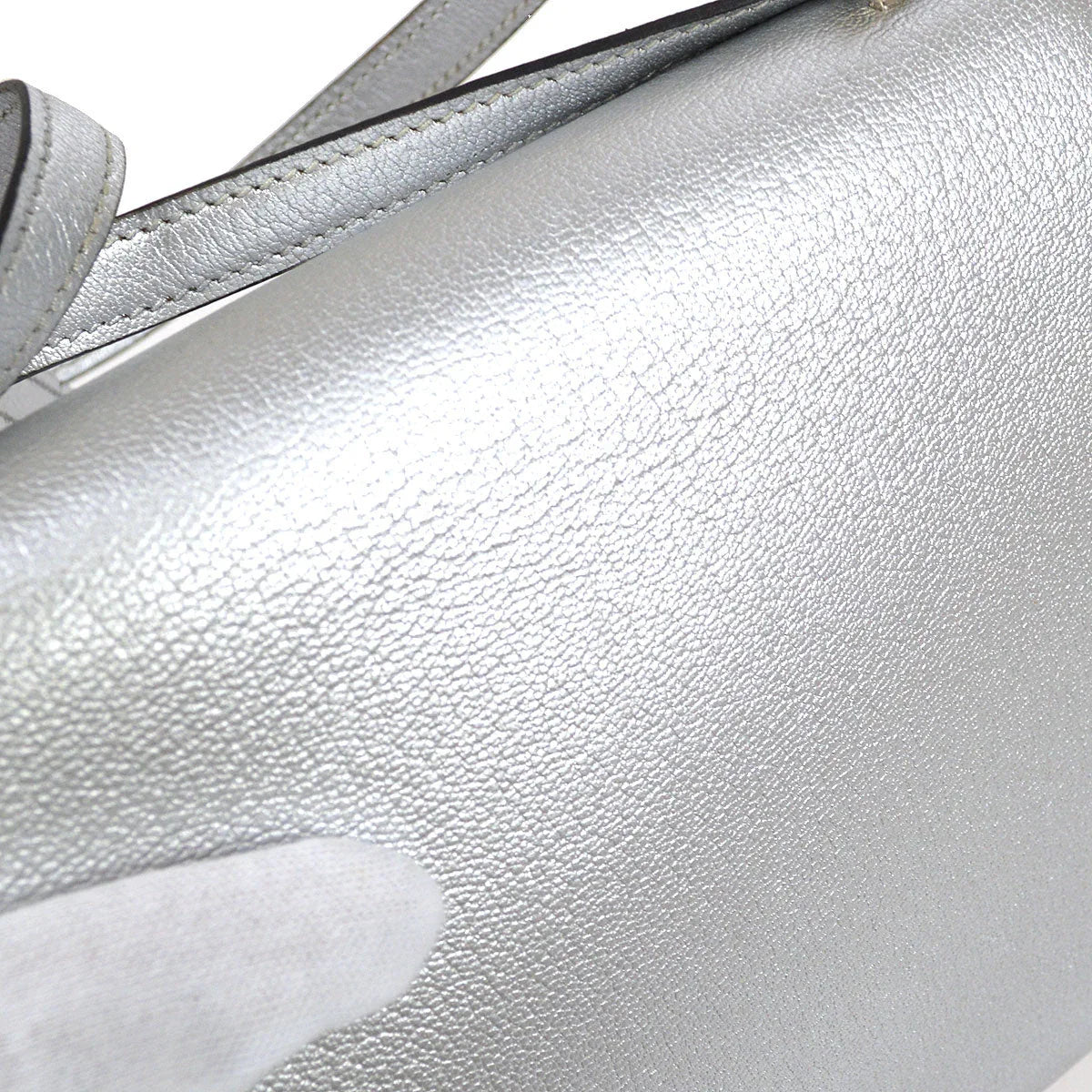 Hermes 2004 Athens Olympics Limited Constance 18 Silver Chevre