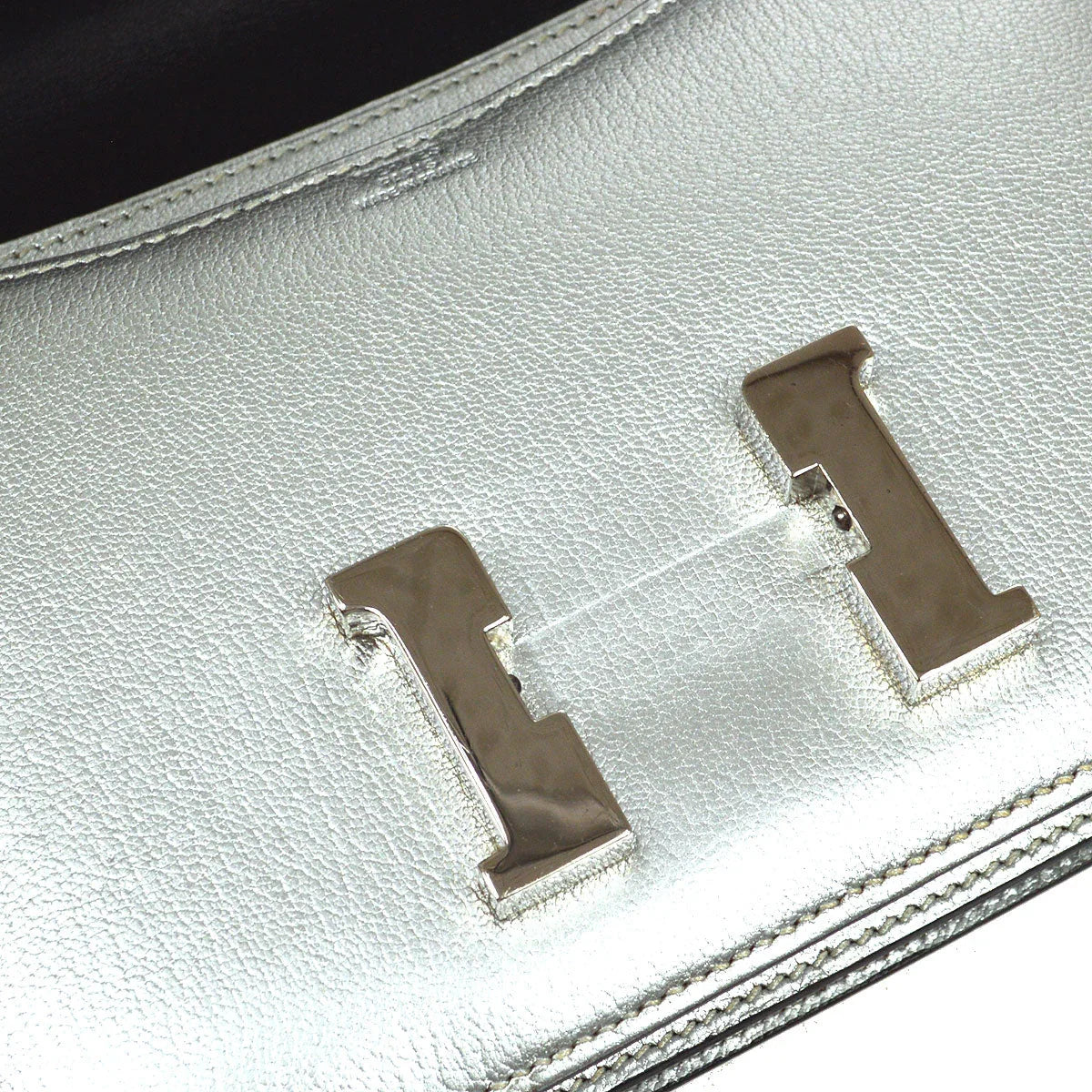 Hermes 2004 Athens Olympics Limited Constance 18 Silver Chevre