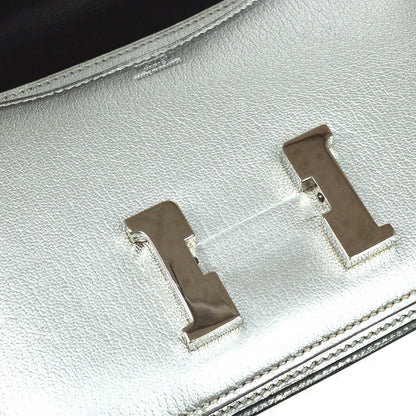 Hermes 2004 Athens Olympics Limited Constance 18 Silver Chevre
