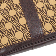 HERMES 2007 GARDEN PARTY 36 Toile So H Buffalo Brown