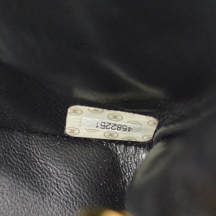 CHANEL 1996-1997 Double Sided Classic Flap Small Black Caviar