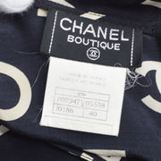 Chanel 1997ロゴエンブロデューノースリーブシャツ＃40