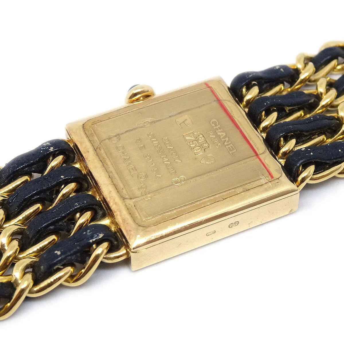 Chanel Mademoiselle Watch 18KYG #M