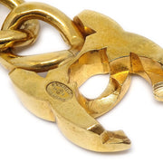 CHANEL 1995 Turnlock Gold Chain Bracelet