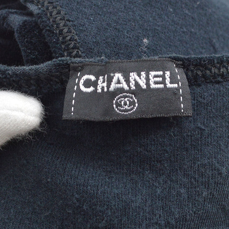 Chanel 1996 Velvet Cropped Top #42