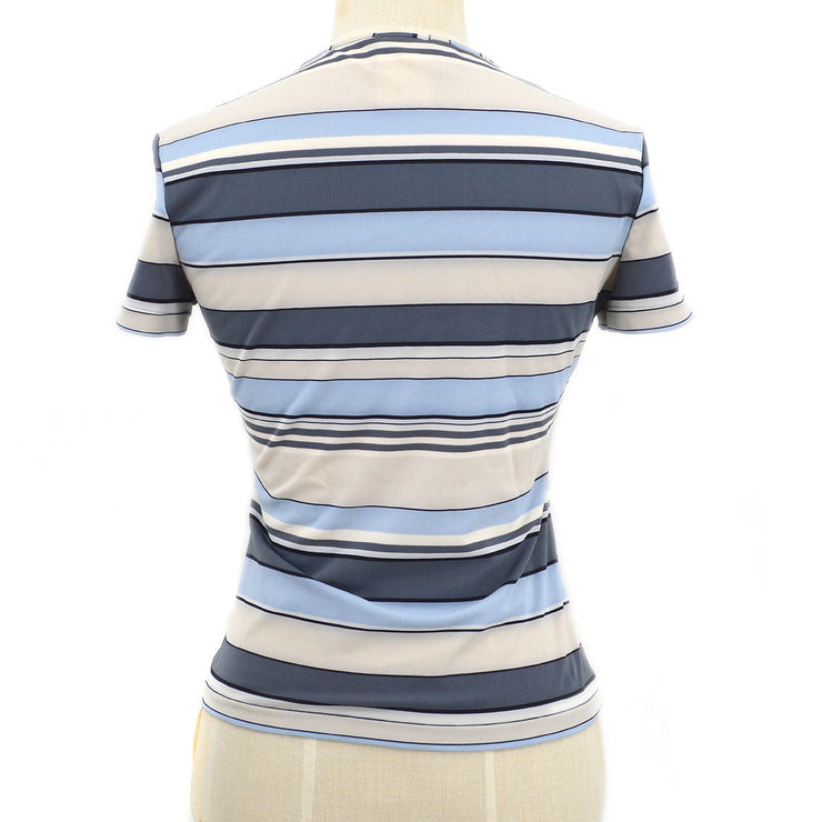 CHANEL 2000 striped round-neck T-shirt #38