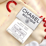 Chanel 1996ロゴプリントシルクTシャツ＃36