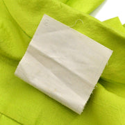 CHANEL 1990 CC-button pleated silk shirt #38