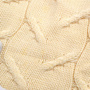 CHANEL 1999 Fall high-neck cable-knit jumper #42