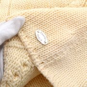 CHANEL 1999 Fall high-neck cable-knit jumper #42