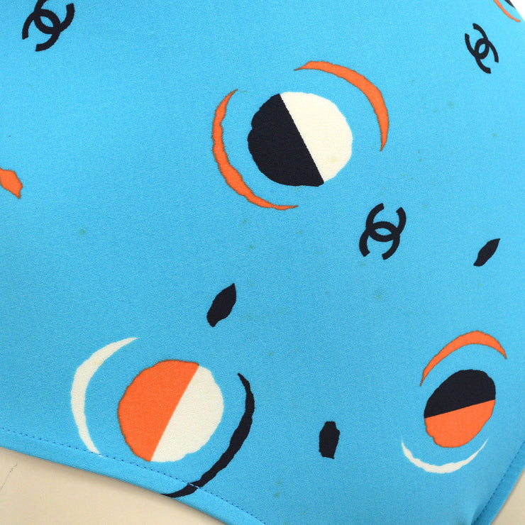 CHANEL CC graphic-print swimsuit #38