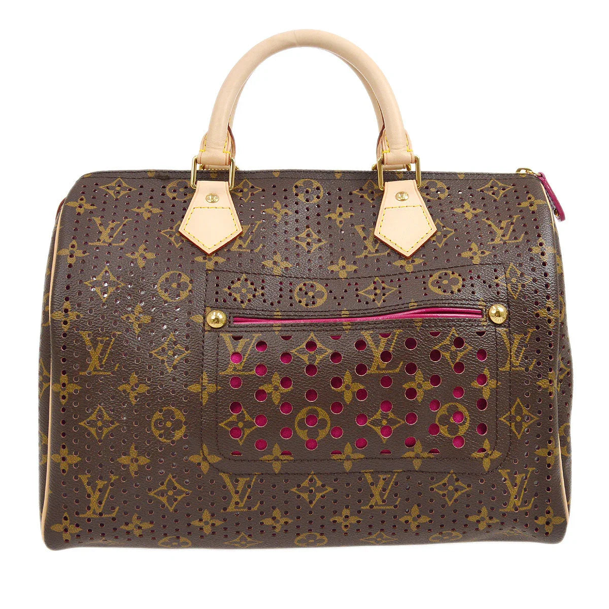 LOUIS VUITTON 2006 SPEEDY 30 MONOGRAM PERFO M95180
