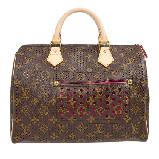 LOUIS VUITTON 2006 SPEEDY 30 MONOGRAM PERFO M95180