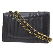 CHANEL 1991-1994 Jumbo Vertical Classic Flap