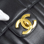 CHANEL 1991-1994 Jumbo Vertical Classic Flap