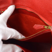 HERMES 1993 KELLY SPORT GM Rouge Vif Courchevel