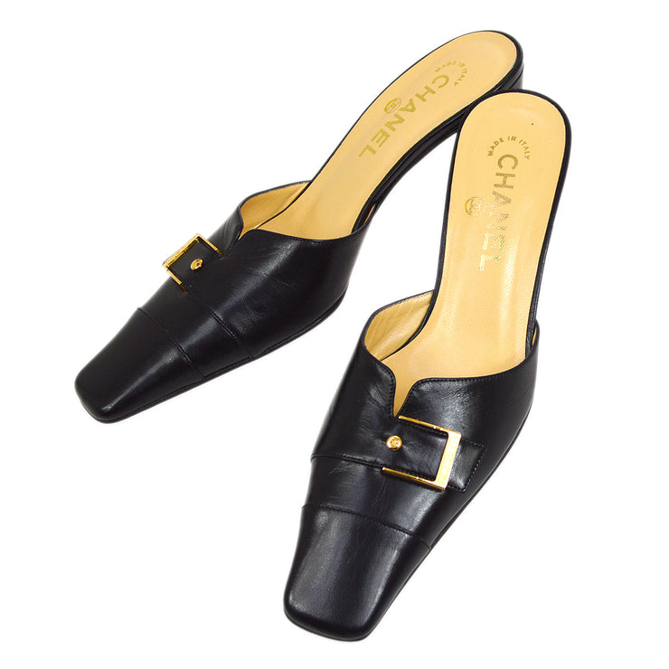 CHANEL Mule Sandals Shoes #37 – AMORE Vintage Tokyo