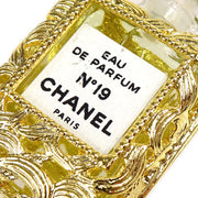 CHANEL Perfume Gold Chain Pendant Necklace