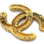 Chanel 1993 Florentine CC Brooch Small