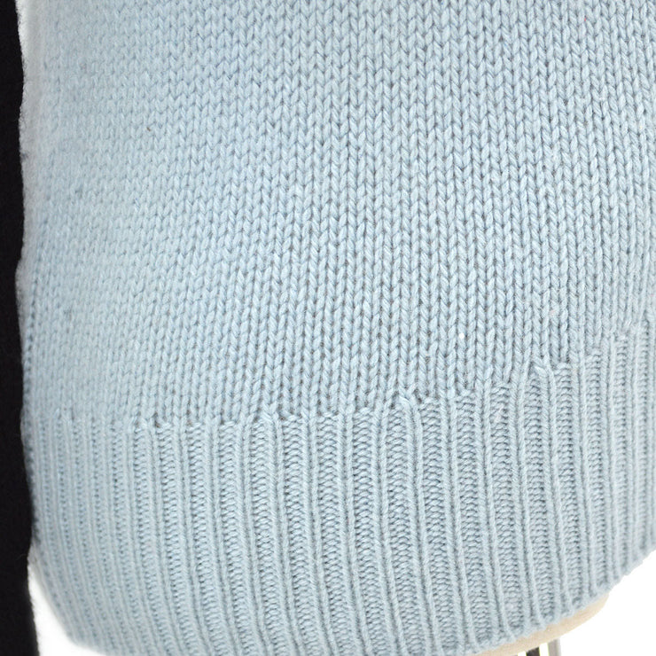 CHANEL 1995 Fall shoe-motif cashmere jumper #40