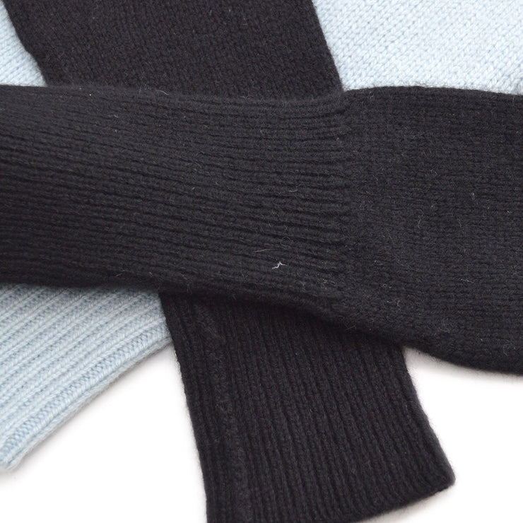 CHANEL 1995 Fall shoe-motif cashmere jumper #40