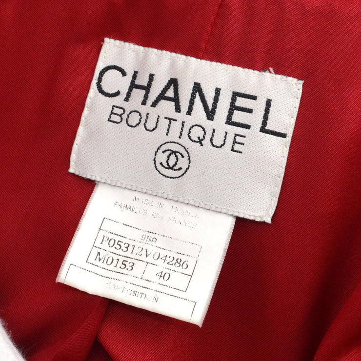 CHANEL 1995 double-breasted blazer #40