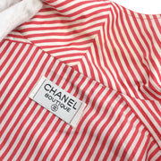 CHANEL Spring striped double-breasted blazer