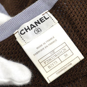 CHANEL 2003 CC logo-patch mesh T-shirt #38