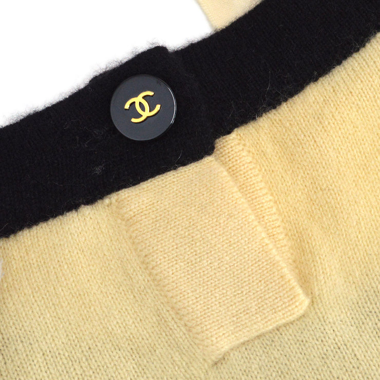 CHANEL 1995 logo-jacquard cardigan set