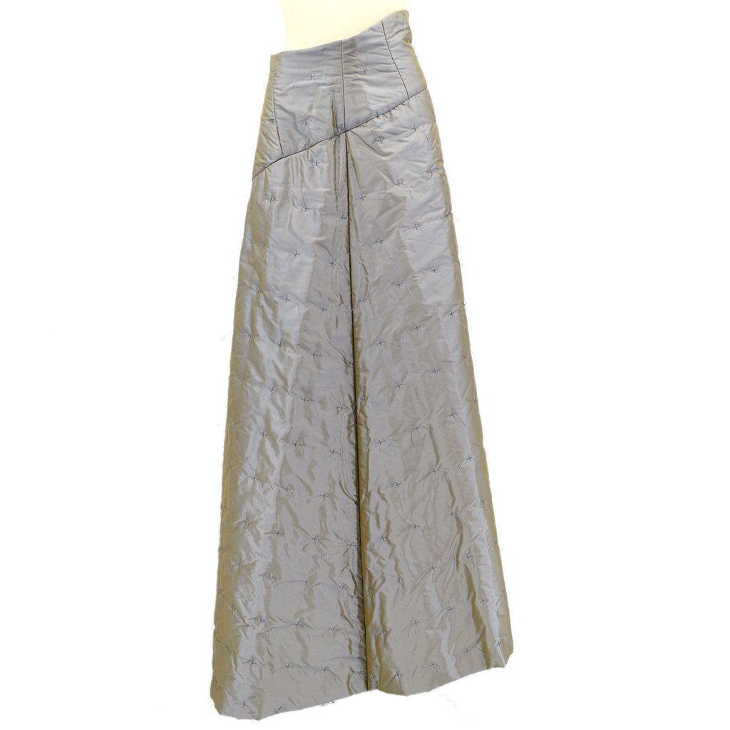 Chanel 2002 fall high-waisted silk maxi skirt #38 – AMORE Vintage