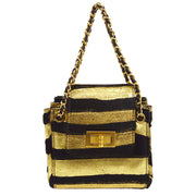 CHANEL 2000-2001 micro mademoiselle lock handbag