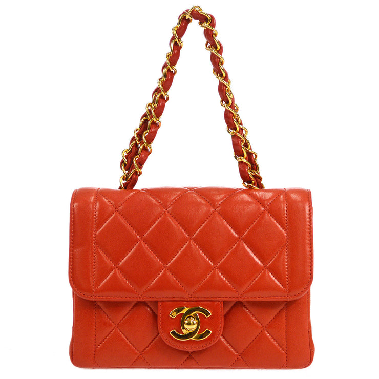 CHANEL 1994-1996 Mini Border Flap Handbag