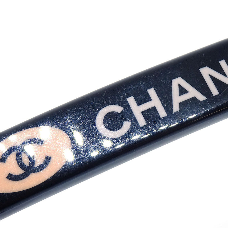 CHANEL 2003 Hair Clip Barrette Black