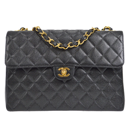 CHANEL 1997-1999 Classic Flap Jumbo
