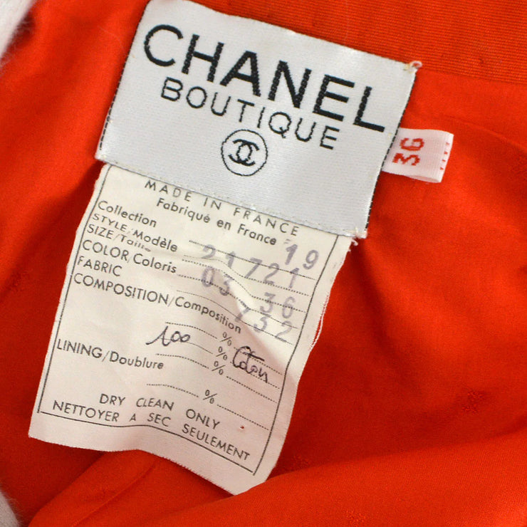 Chanel 1984年偏心固定峰林西装外套＃36