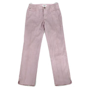 CHANEL 2009 #38 Long Denim Pants Pink