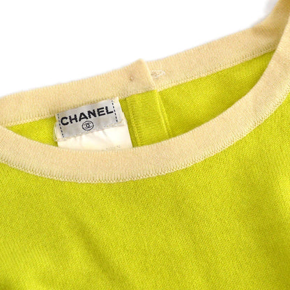 Chanel 1996 sleeveless cashmere top #44