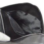 Chanel 1994-1996 Triple CC Camera Bag Mini Black Lambskin