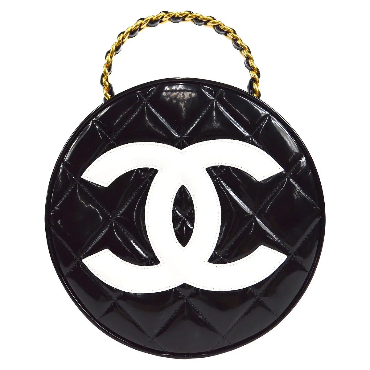 Chanel 1994-1996 Round Vanity Handbag