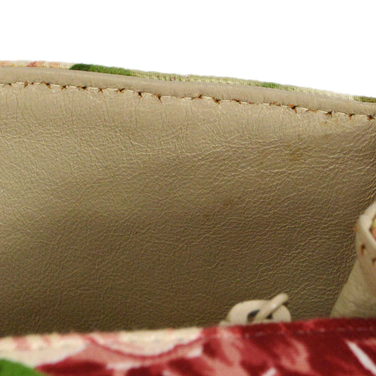 CHANEL 1997-1999 Camellia Flap Shoulder Bag