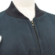HERMES Reversible Bomber Jacket Black #50