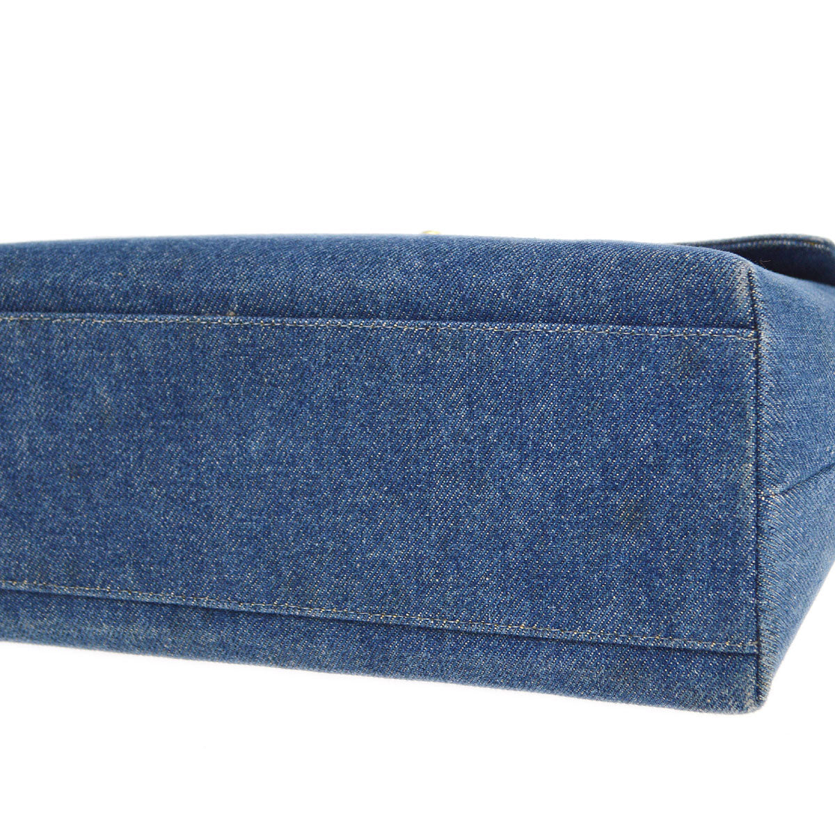 【CHANEL】1997 extremely rare vintage denim★ショルダー Chanel * 1997-1999 Blue Denim Small Classic Double Flap