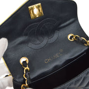 CHANEL 1986-1988 Letter Flap Shoulder Bag Mini