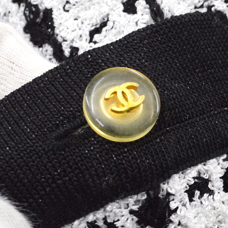 Chanel 1997春季CC-ButtonBouclé上衣和开衫Twinset＃42