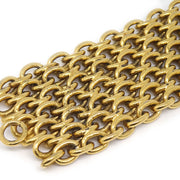 CHANEL 1986-1994 Lion Bracelet Gold