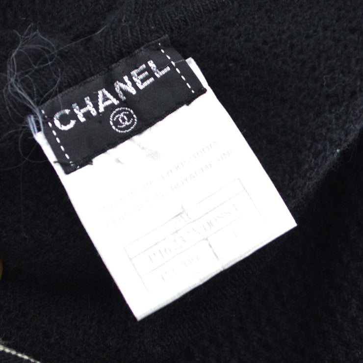 Chanel 2001 CC Vネックニットトップ＃42